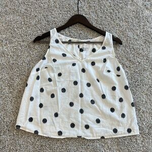 Andeawy Polka Dot Blouse